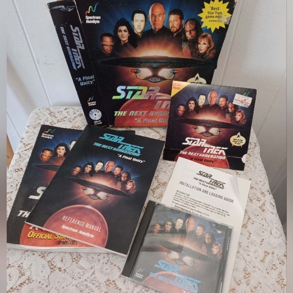 Vintage Star Trek Computer Game Bundle